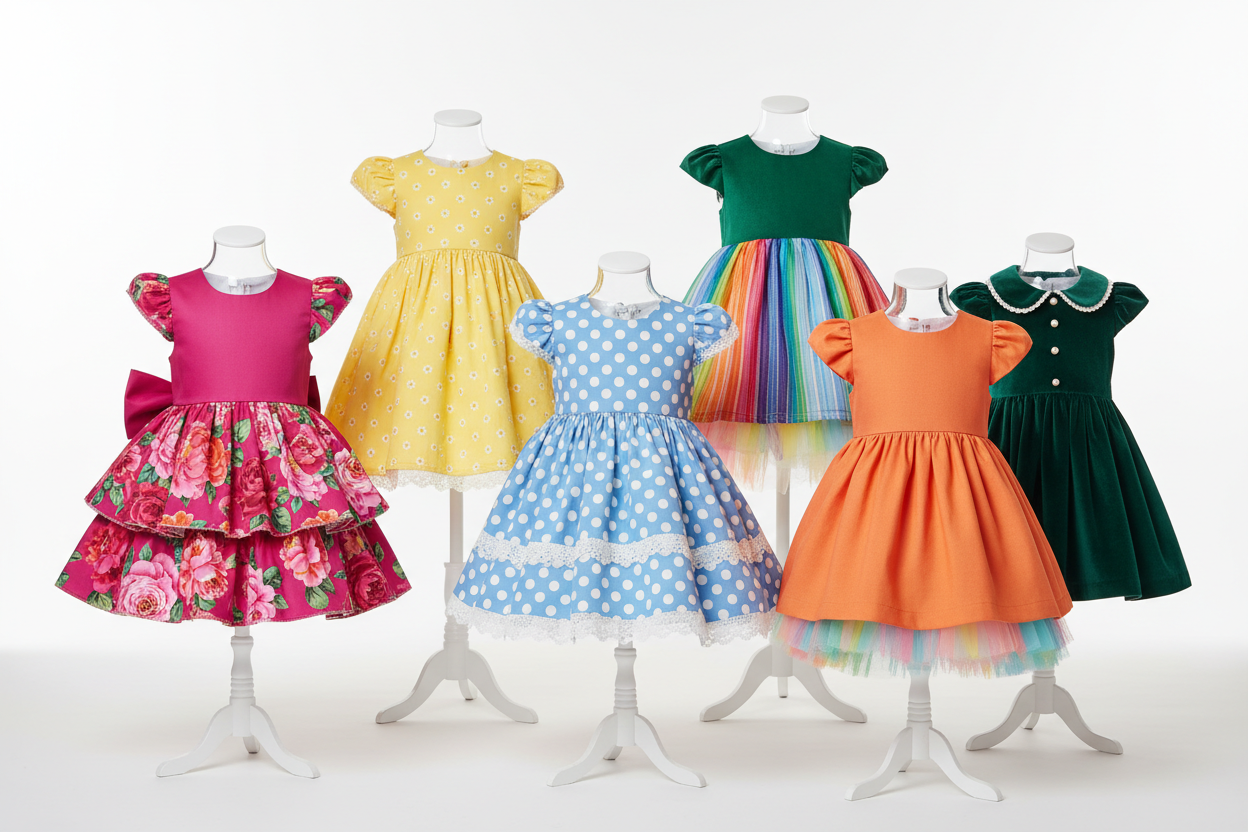 Dresses 2t-5t collection at smerfy fashion