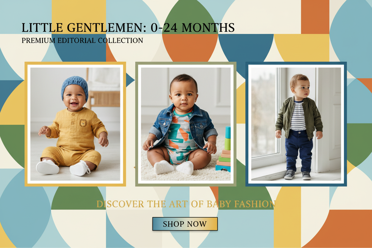 Baby Boy 0-24months: Fashionable Apparel Finds