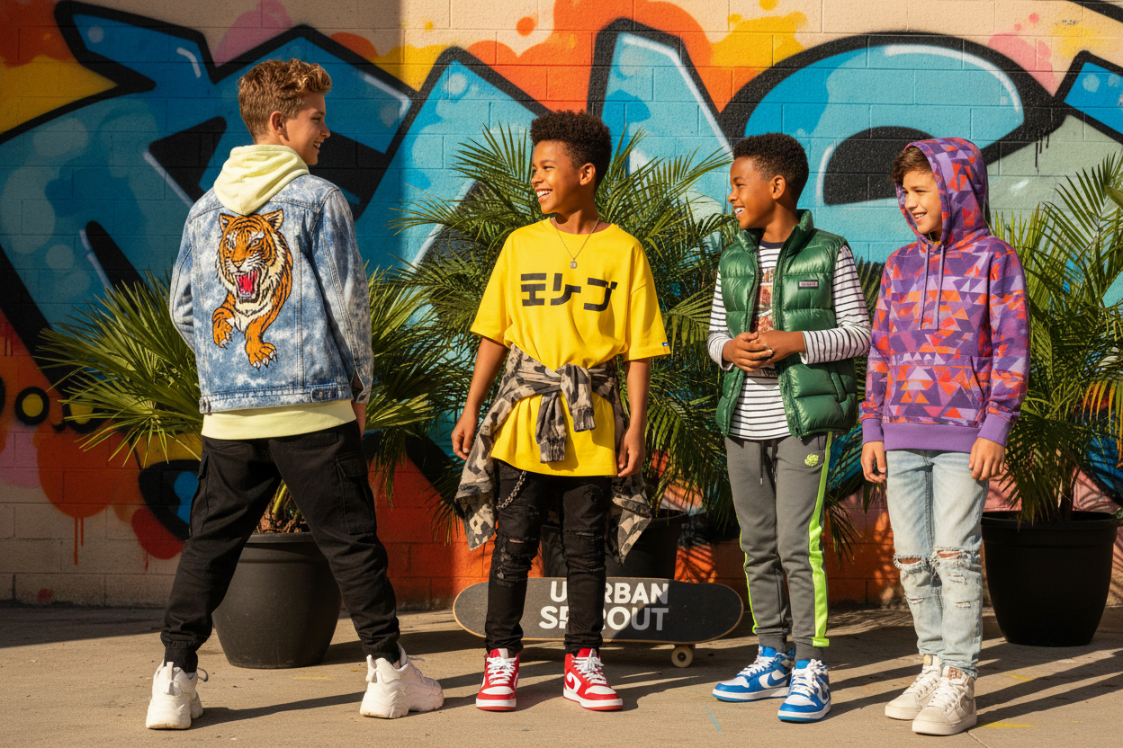 big boys 10-16 clothing collection in smerfy fashion