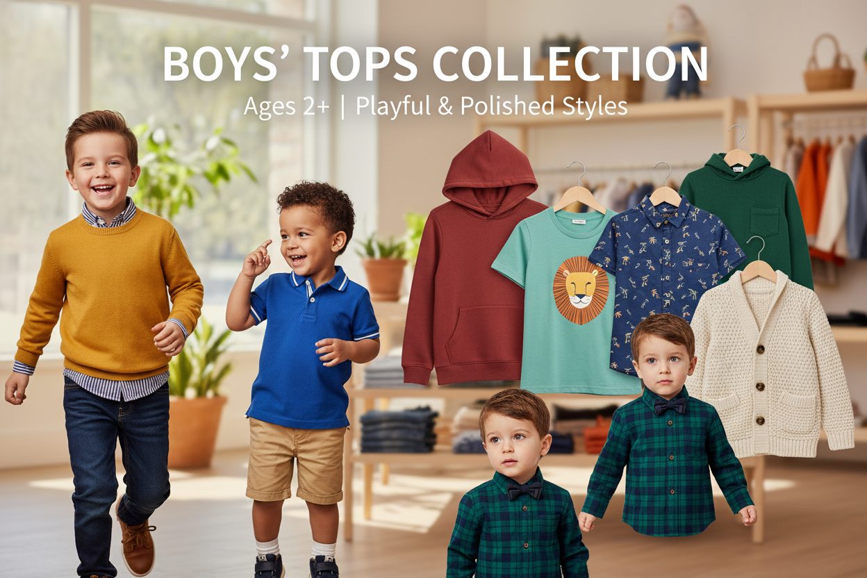 Boys Tops 2 And Up
