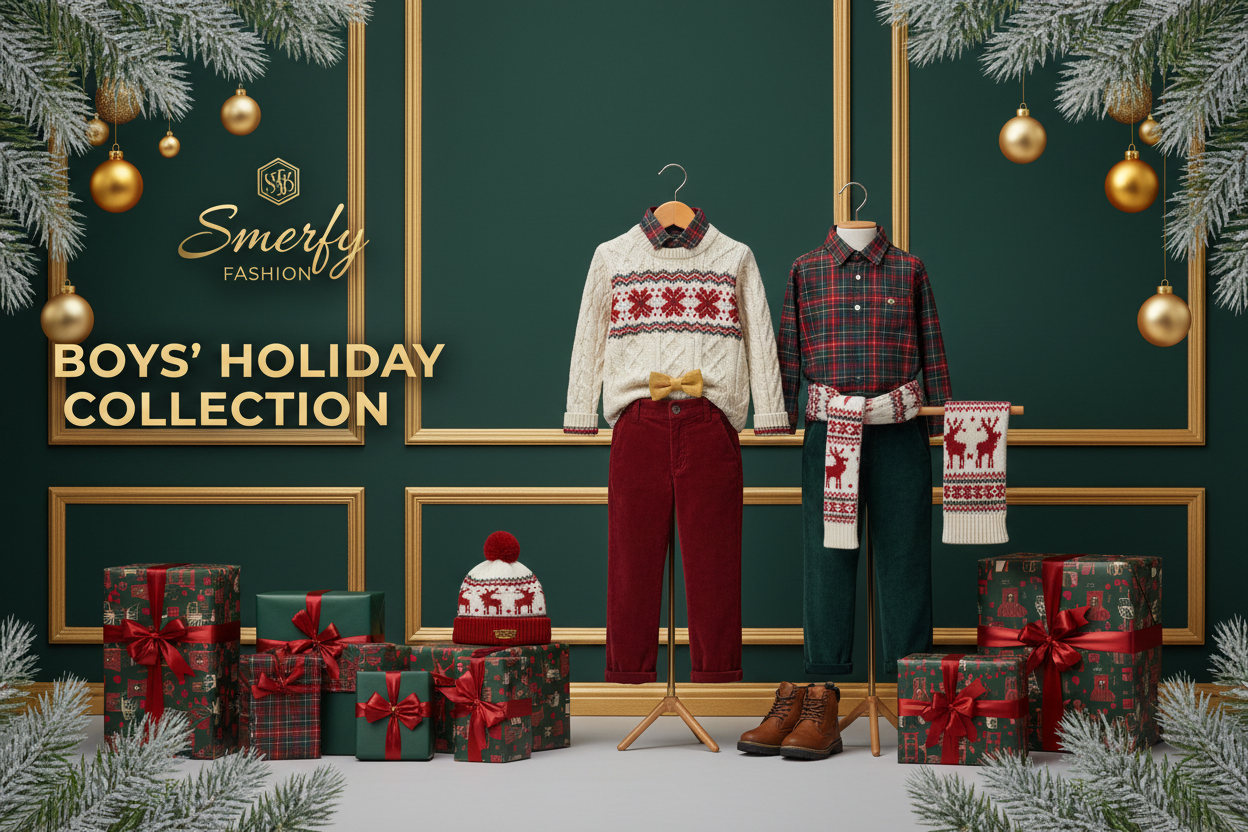 Christmas  Boys clothing collection at smerfy fashion 