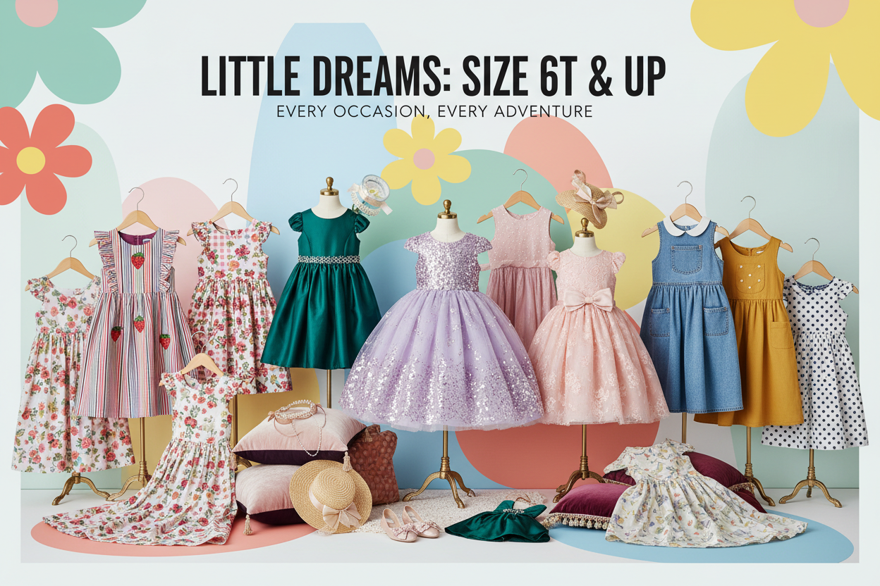 Dresses 6t & Up: Styles for Every Occasion