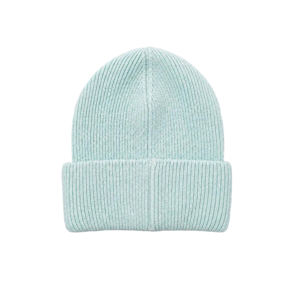 Sky Blue Crystal Heart Logo Beanie