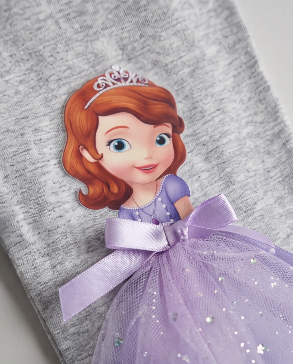 Sofia Cotton Adorable 3D Decor Leggings