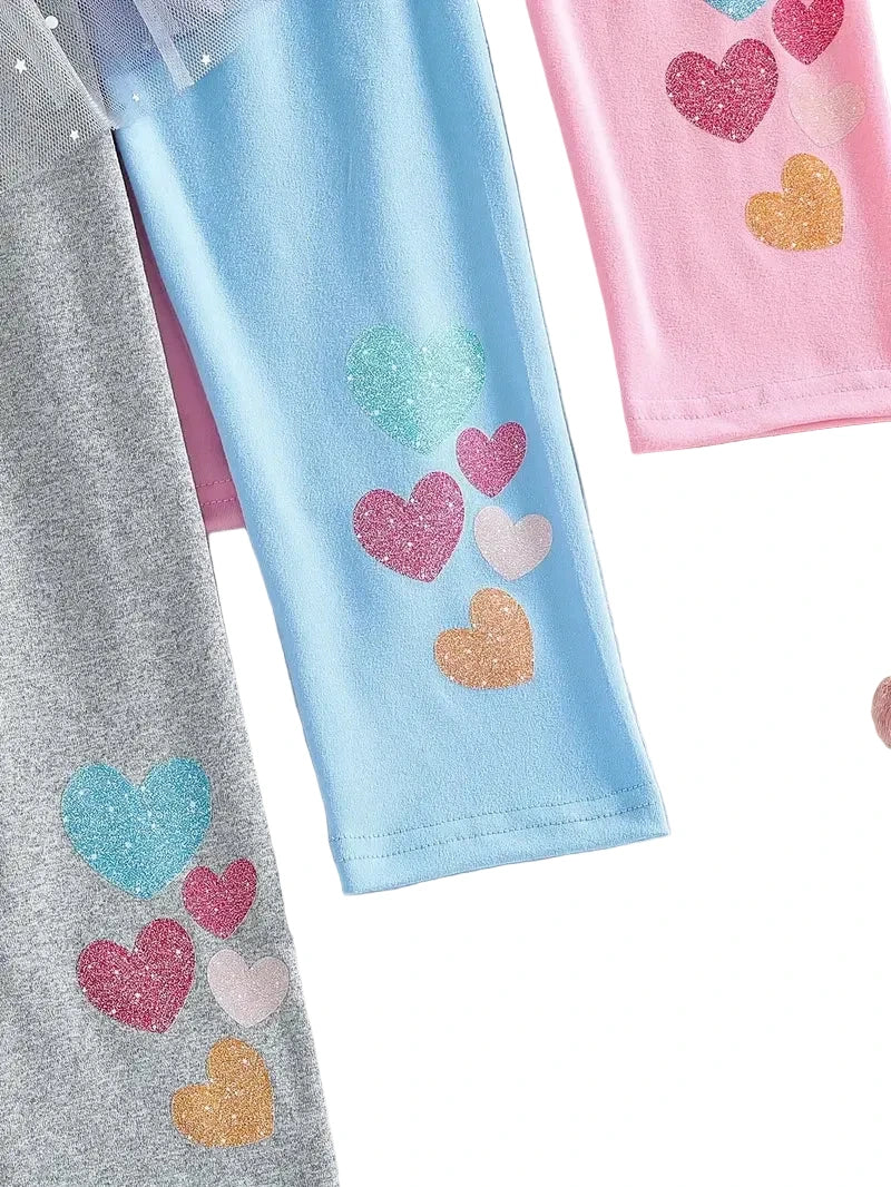 Girls Leggings with Skirt for Playful Adventures