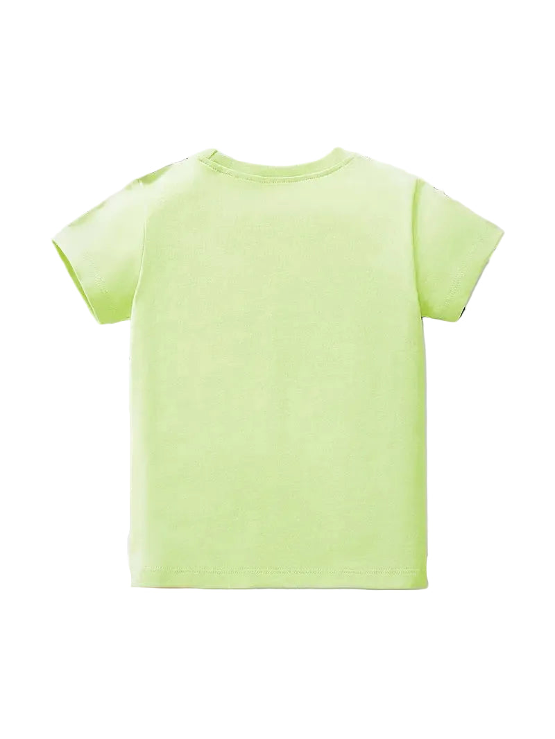 Light green t-shirt on a white background