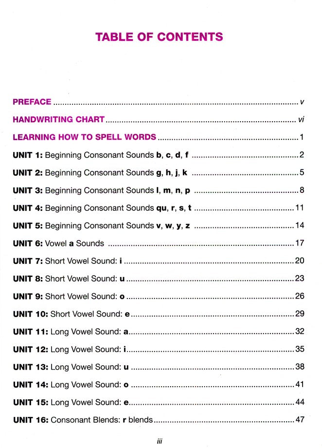 Building Spelling Skills Book 3, Second Edition, Grade 3 Workbook