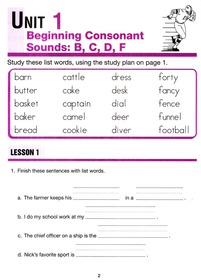 Building Spelling Skills Book 3, Second Edition, Grade 3 Workbook