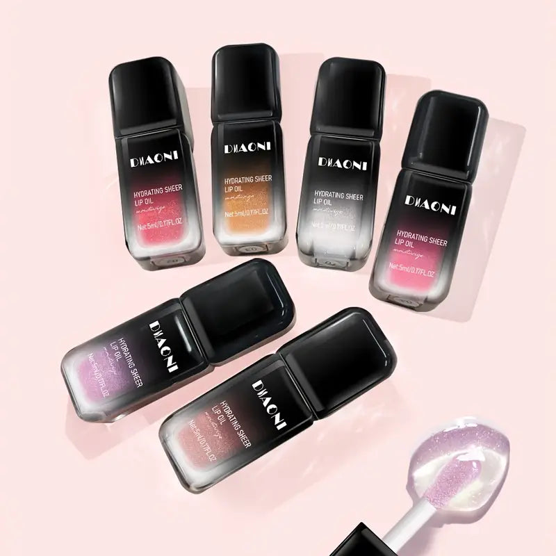 Plumping Lip Oil Gloss for Radiant, Moisturized Lips