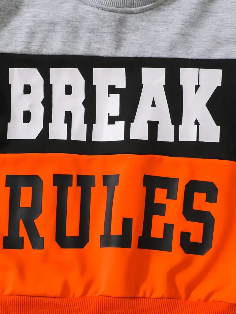 close up of the shirt break rules 