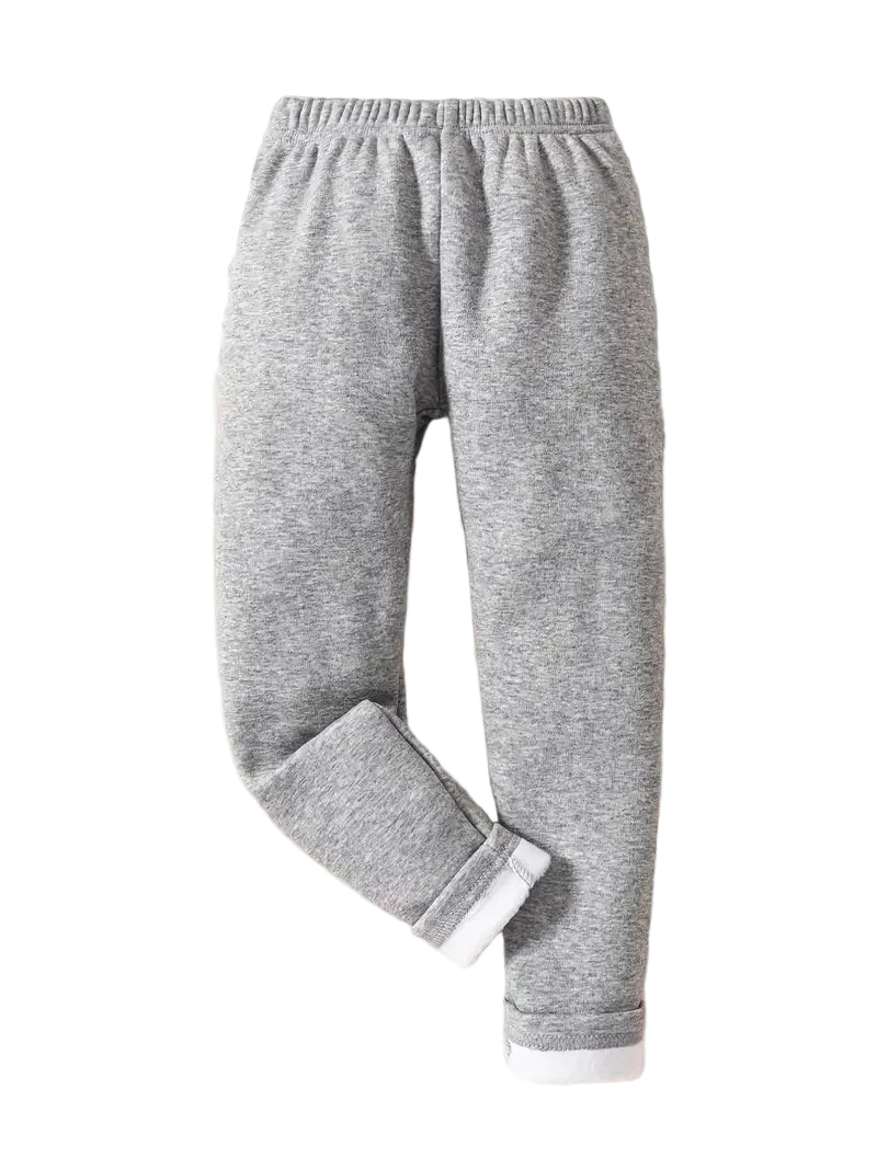 Cozy Fleece-Lined Girls' Leggings for All-Day Comfort