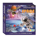 World of Discovery Space Educational Box Set packaging with astronaut and space-themed design.