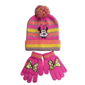 Minnie Mouse Hat & Gloves Set for Cozy Winter Fun