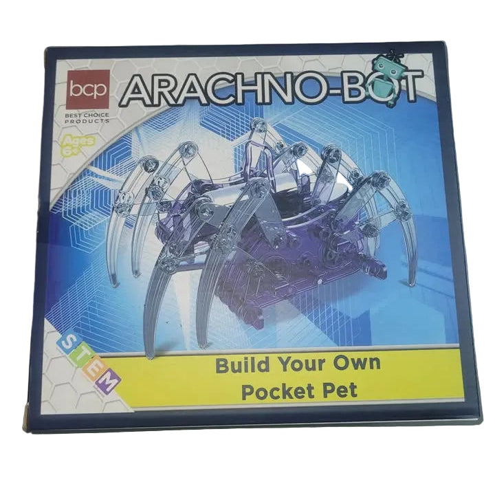 Arachno-Bot Build Your Own Pocket Pet STEM KIT for Kids
