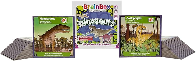 Brainbox Dinosaurs: Fun Memory Game for Kids