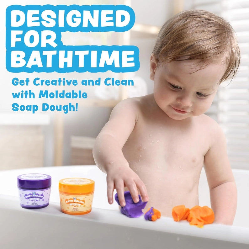 Bath Dough™ Moldable Kids Soap Bath: Fun in the Tub