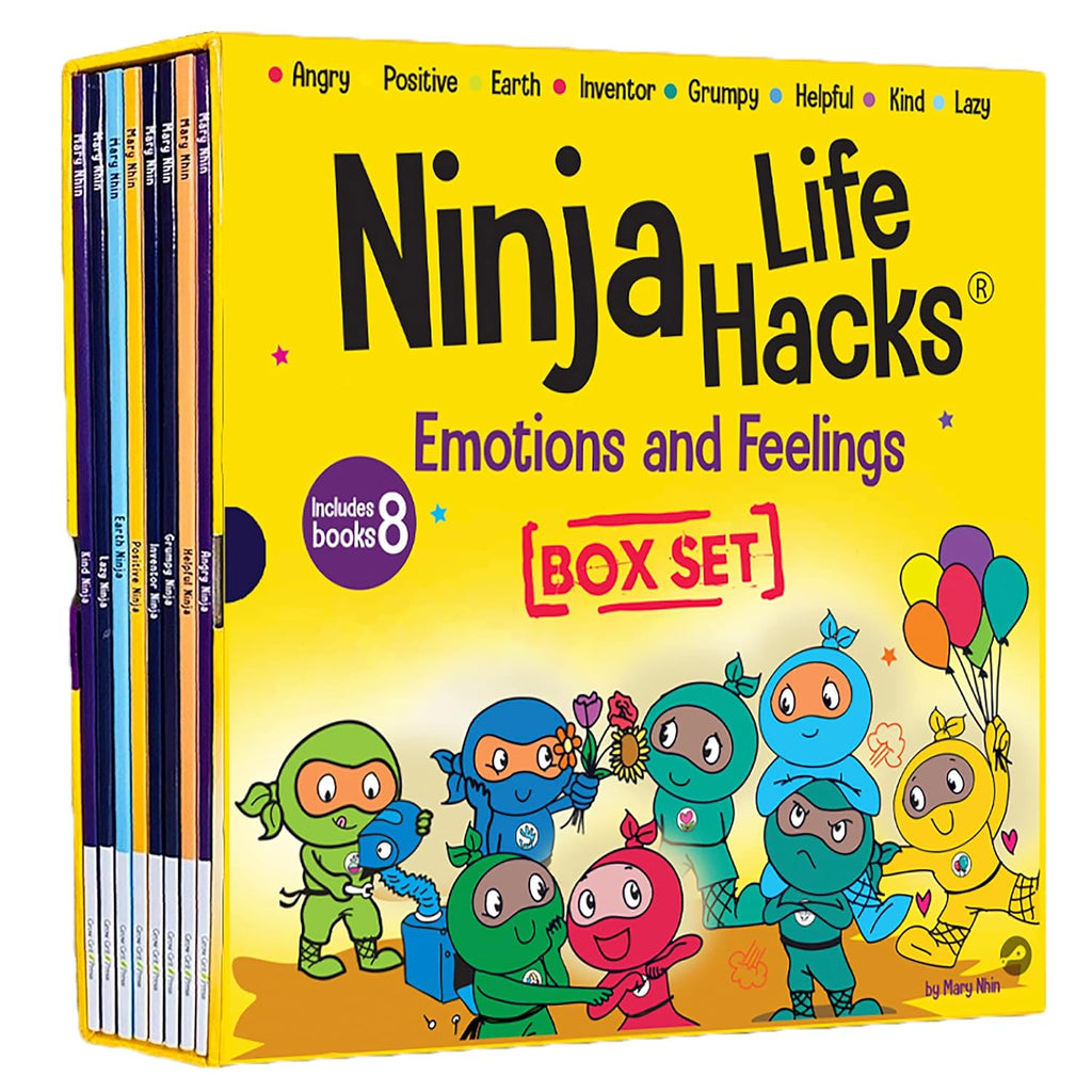 Ninja Life Hacks Emotions and Feelings 8 Book Box Set