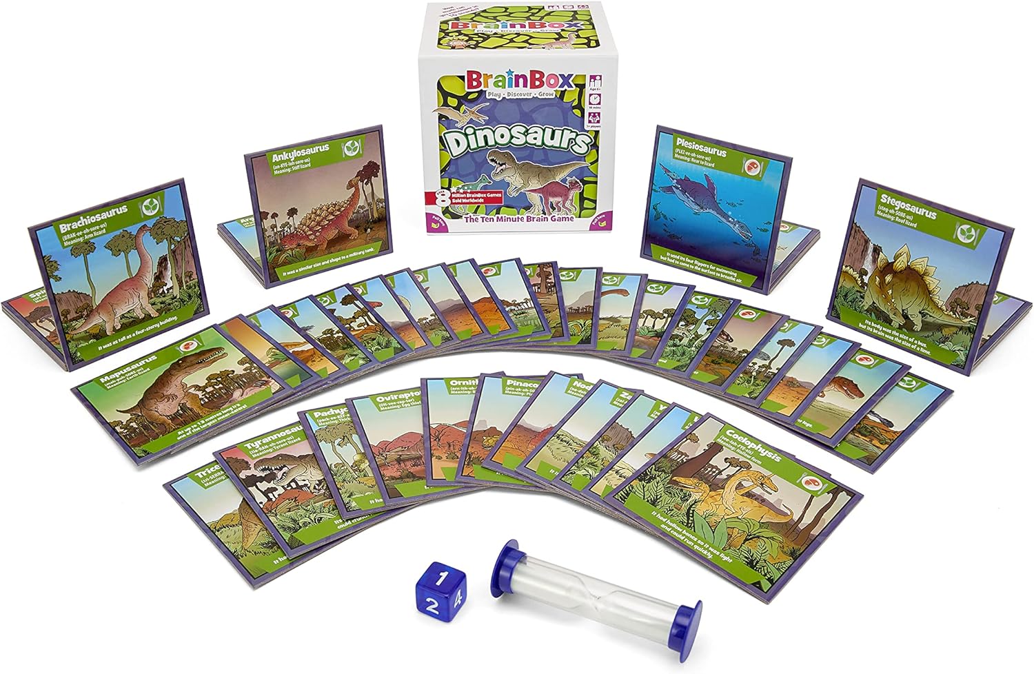 Brainbox Dinosaurs: Fun Memory Game for Kids