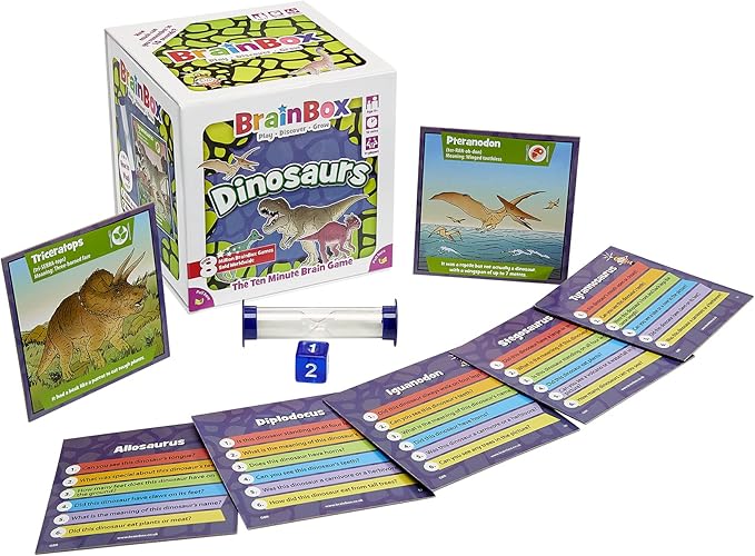 Brainbox Dinosaurs: Fun Memory Game for Kids