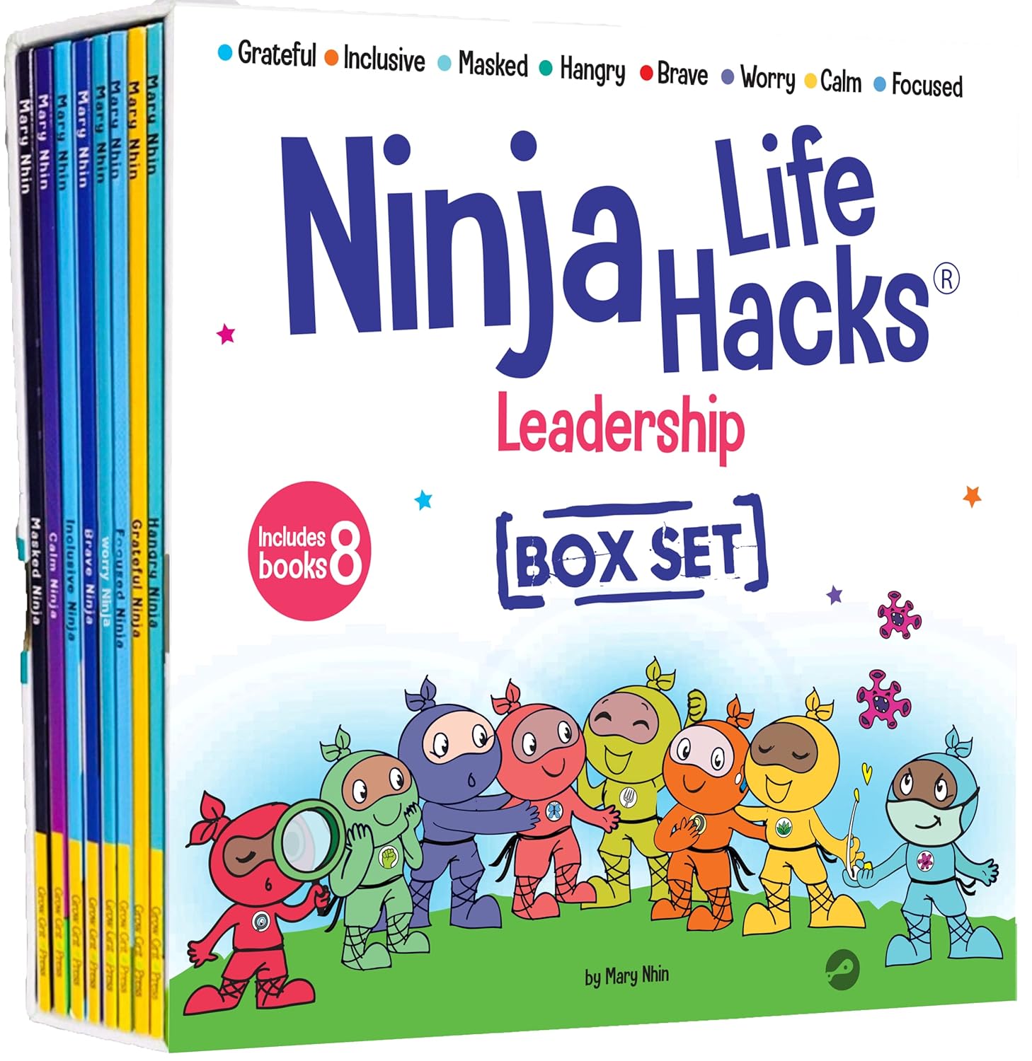 Ninja Life Hacks Leadership 8 Book Box Set