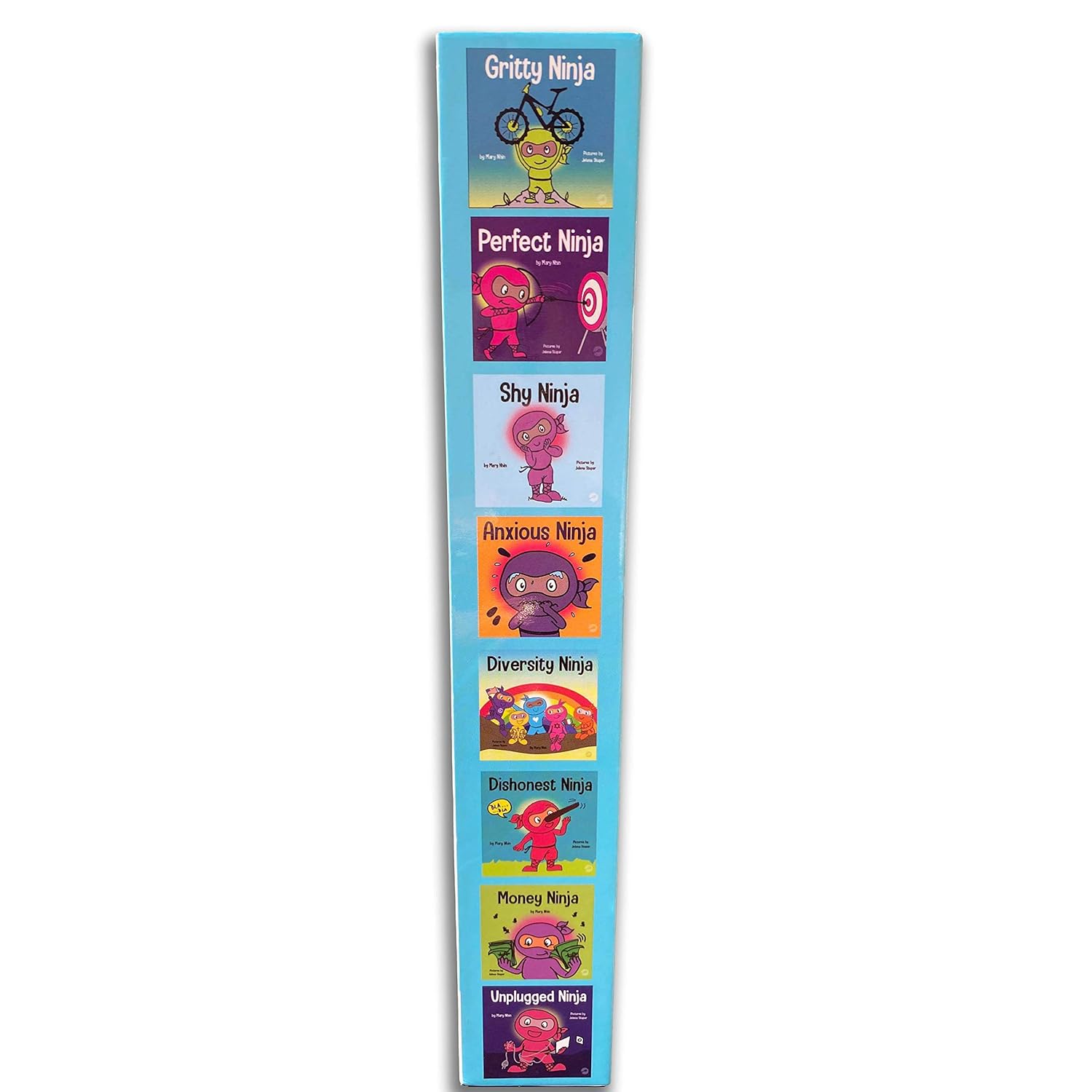 Ninja Life Hacks Growth Mindset 8 Book Box Set