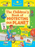 Children's book cover about protecting the planet with illustrations and text.
