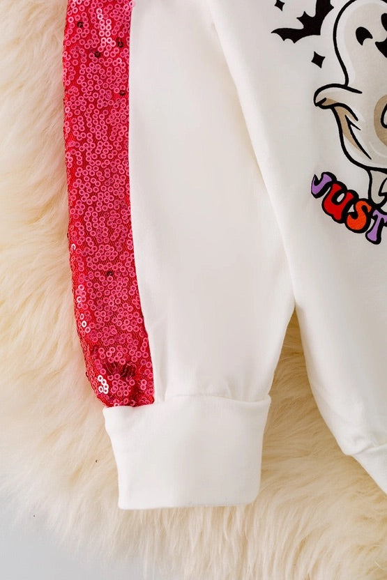 Ghouls Just Wanna Have Fun" Graphic Sweatshirt