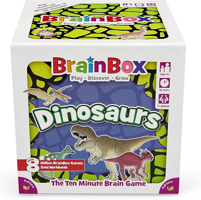 Brainbox Dinosaurs: Fun Memory Game for Kids