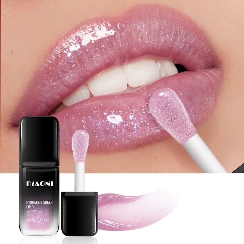 Plumping Lip Oil Gloss for Radiant, Moisturized Lips