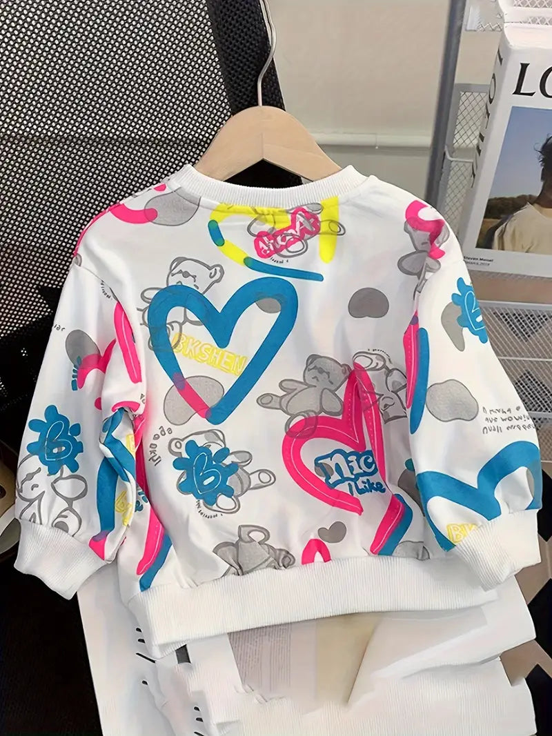 Bear Heart Outfit for Cuddly Kids' Playdates