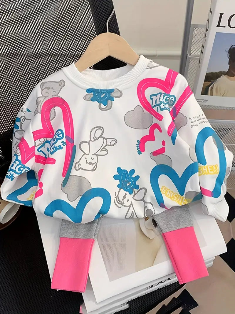 Bear Heart Outfit for Cuddly Kids' Playdates