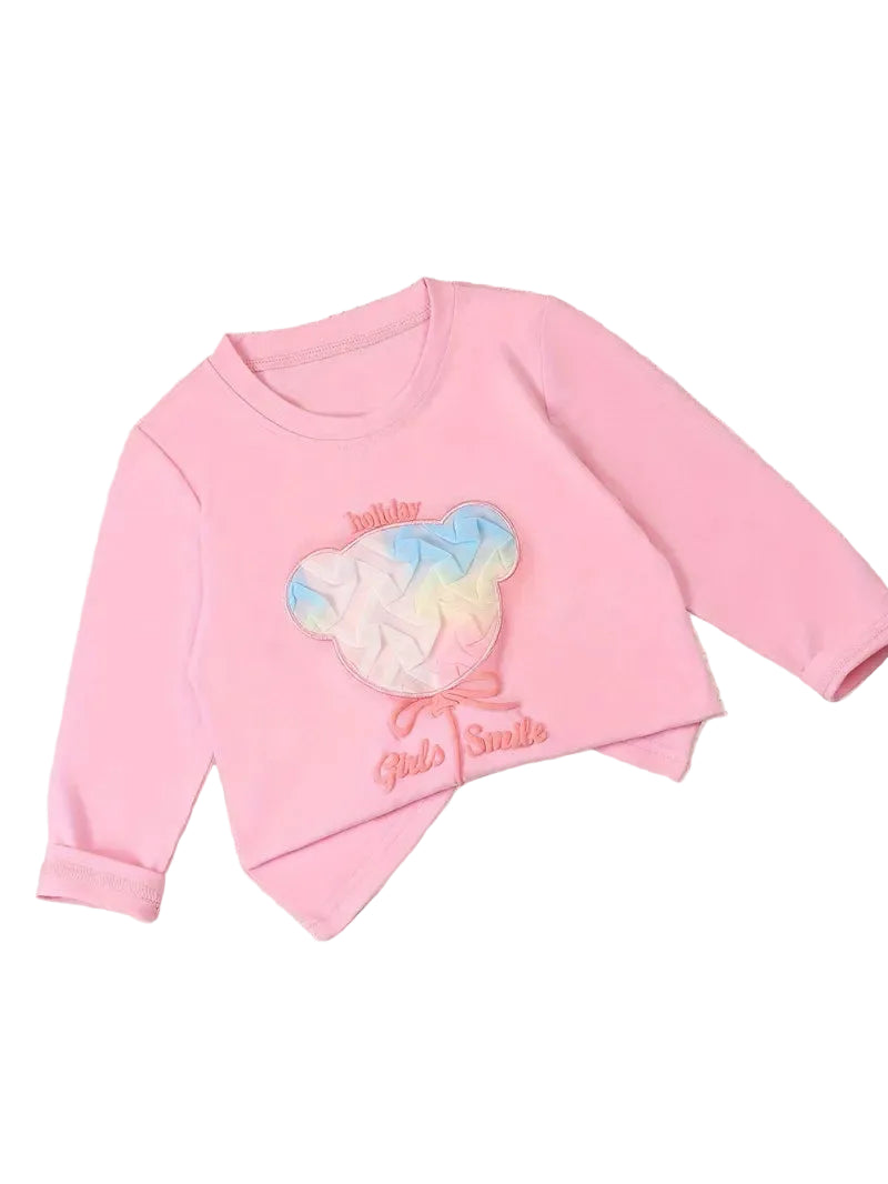 Holiday Smile Long Sleeve Cotton Shirt - Cozy Style