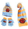 Disney Cars Orange Hat Glove And Scar Set for Kids