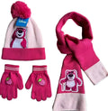 Masha Hat Scar and Gloves Set for Winter Fun