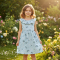 Girls Sleeveless Summer Dress for Fun Adventures