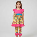 Minnie Mouse Yellow Pink Adorable Two Piece Outfit – Fun