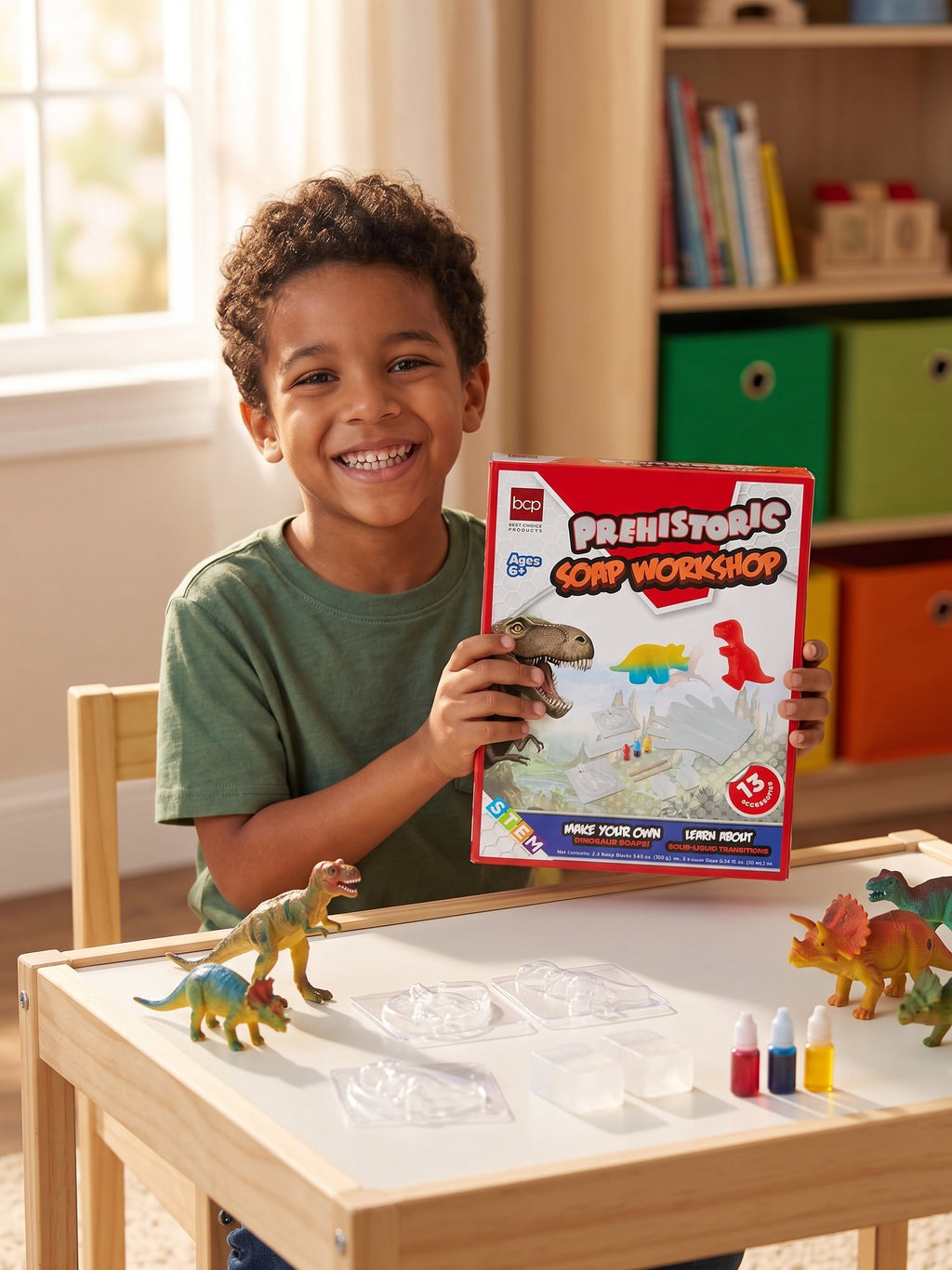 Prehistoric Soap Workshop: Create Dino-Shaped Soaps