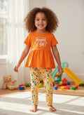 4T AIN'T NO MAMA LIKE... Print 2pcs Set Girls Short Sleeve Pullover
