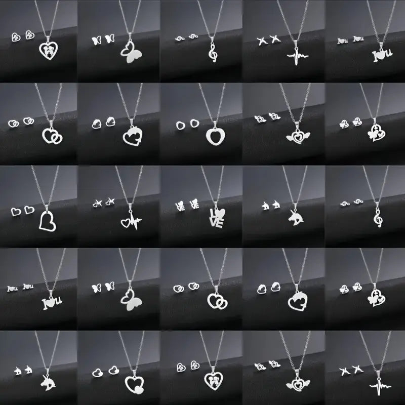 Stainless Steel Jewelry Set