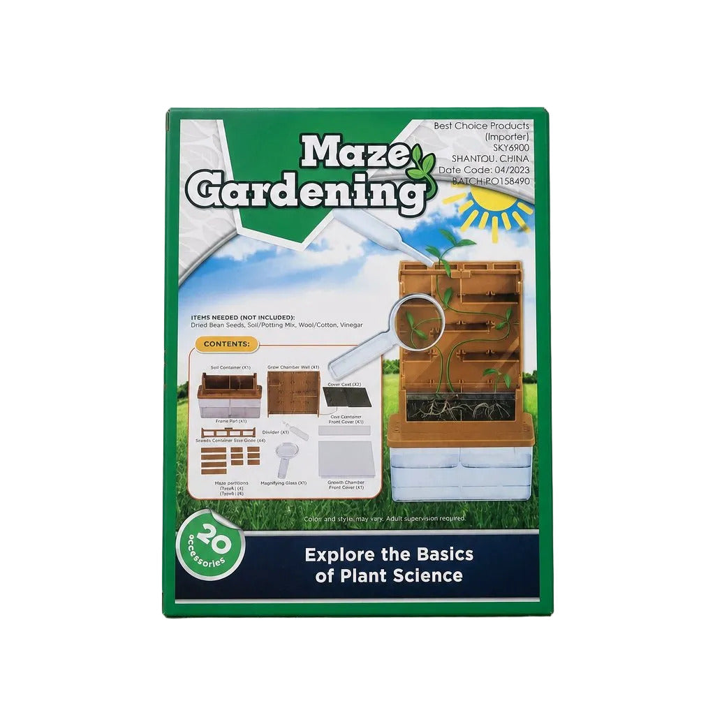 Gardening Maze Stem Explore the Basics of Plant Science