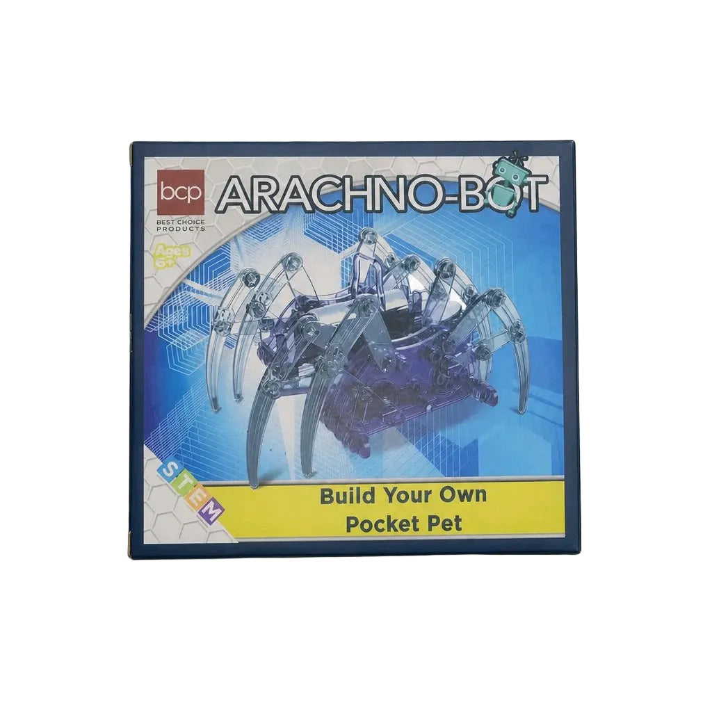 Arachno-Bot Build Your Own Pocket Pet STEM KIT for Kids