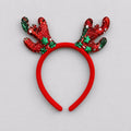 Christmas Red Reindeer Antlers Head band