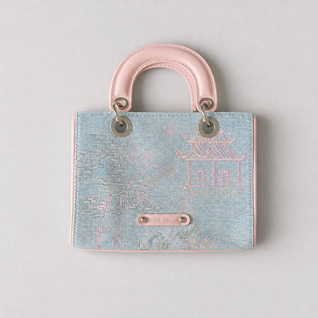 Adorable small hang bag with cute decor