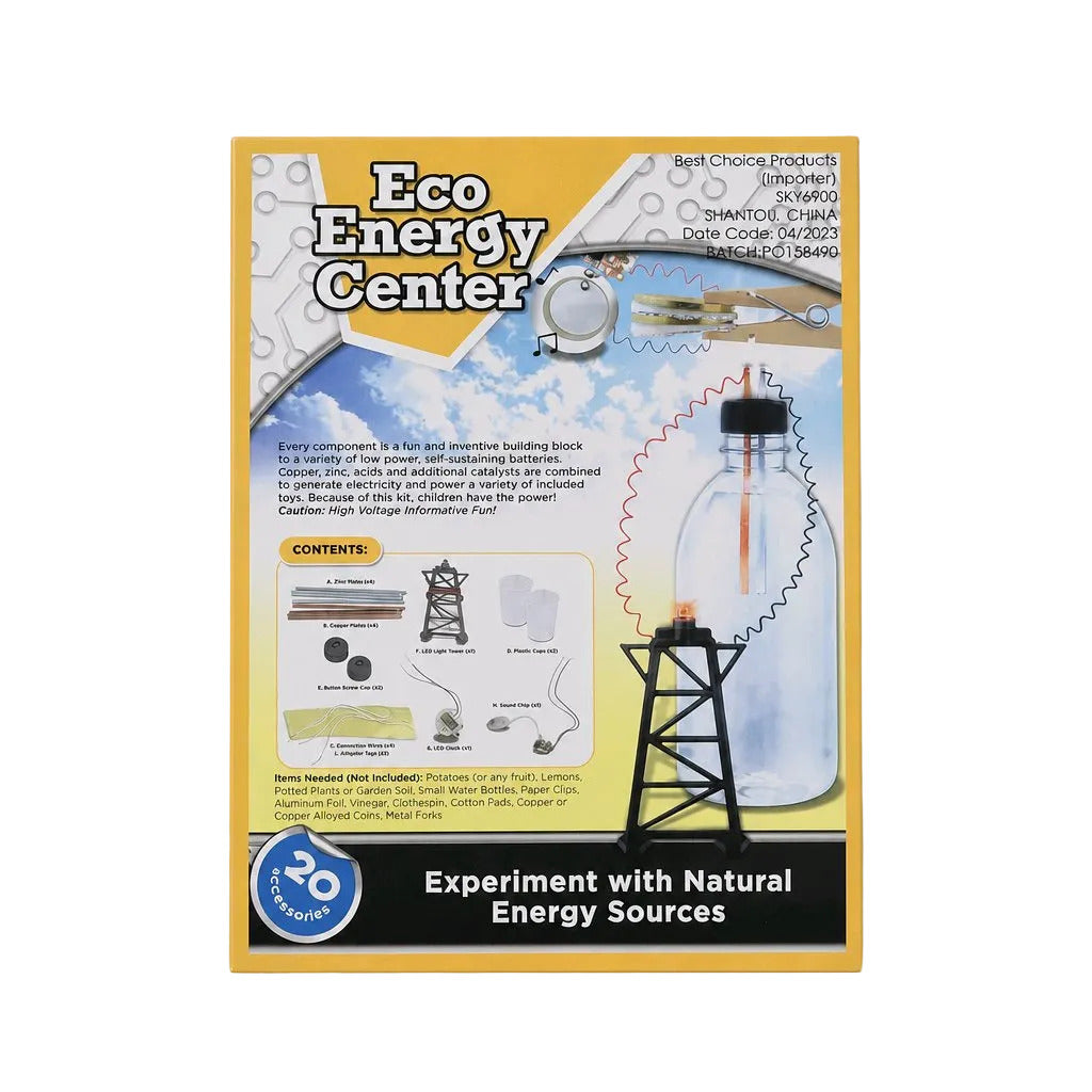Eco Energy Center 20 Accessories Experiment: Learn Fun