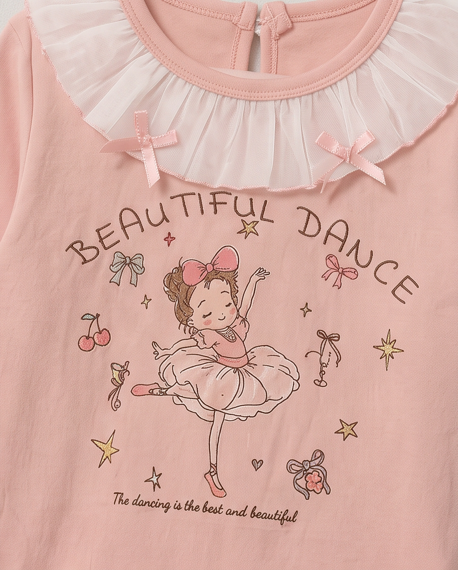 Beautiful Dance Ballerina Two Piece Outfit