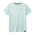 Light blue t-shirt with DKNY logo on a white background