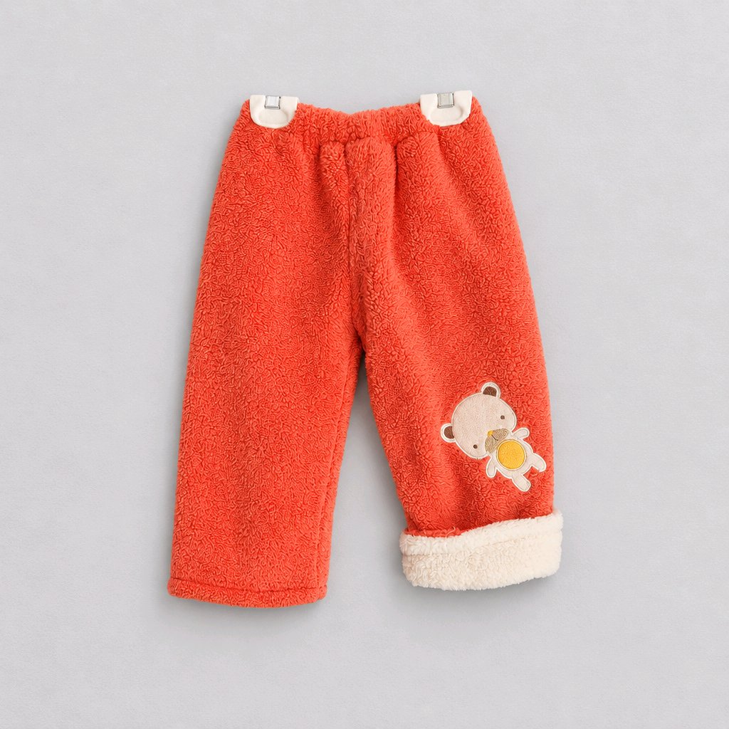 18m Thick Fleece Two Piece Set For Baby Girl