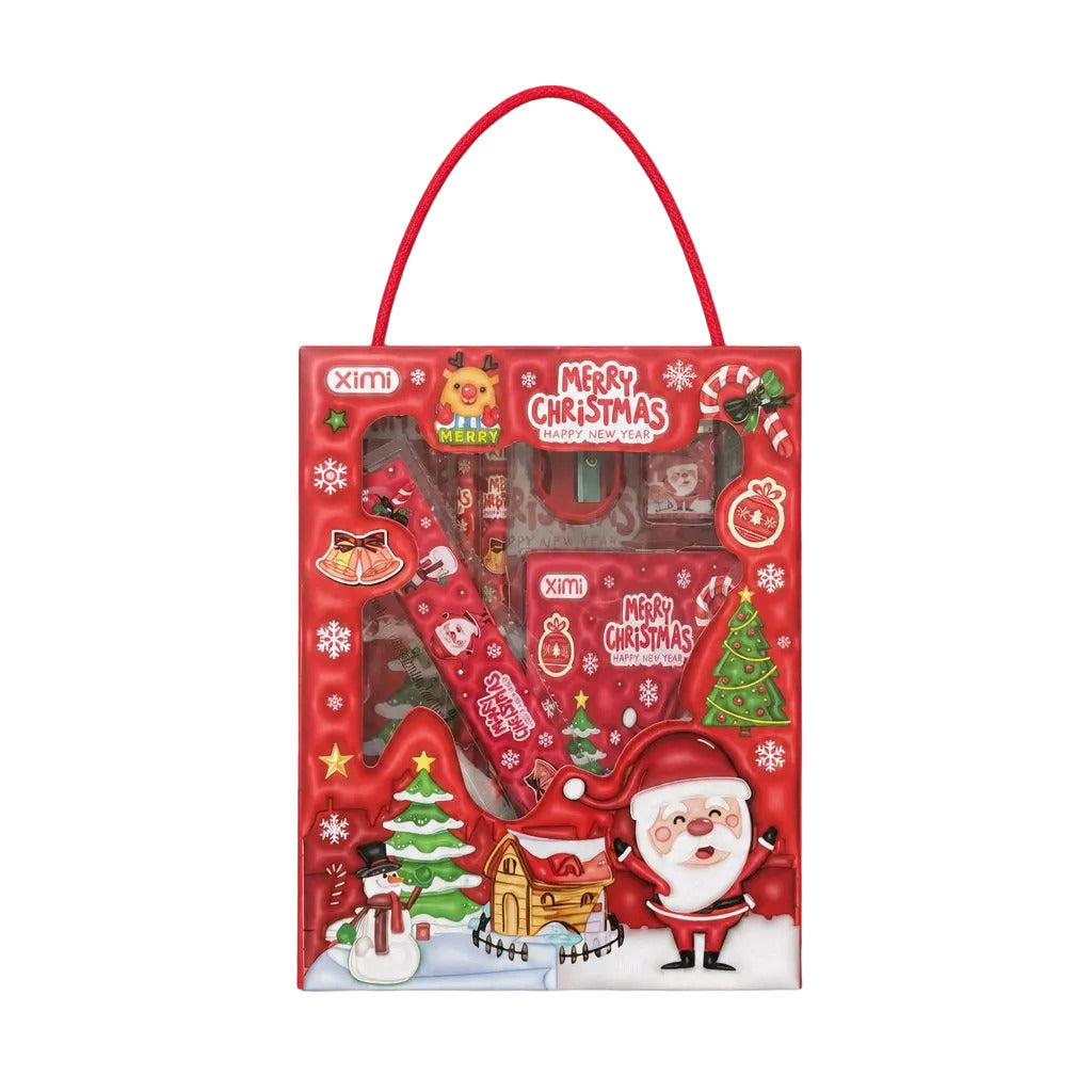 Christmas Stationery 6 Piece Set for Holiday Cheer