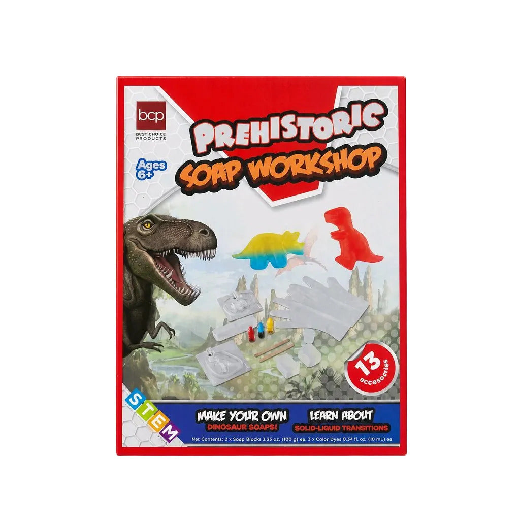 Prehistoric Soap Workshop: Create Dino-Shaped Soaps