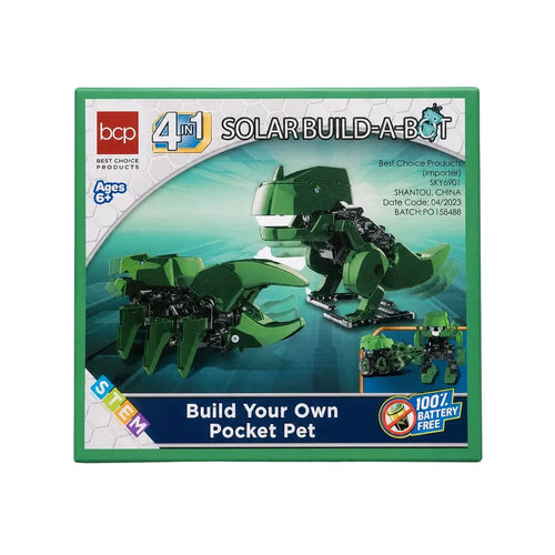 4in1 Solar Build A Bot: STEM Learning Fun for Kids
